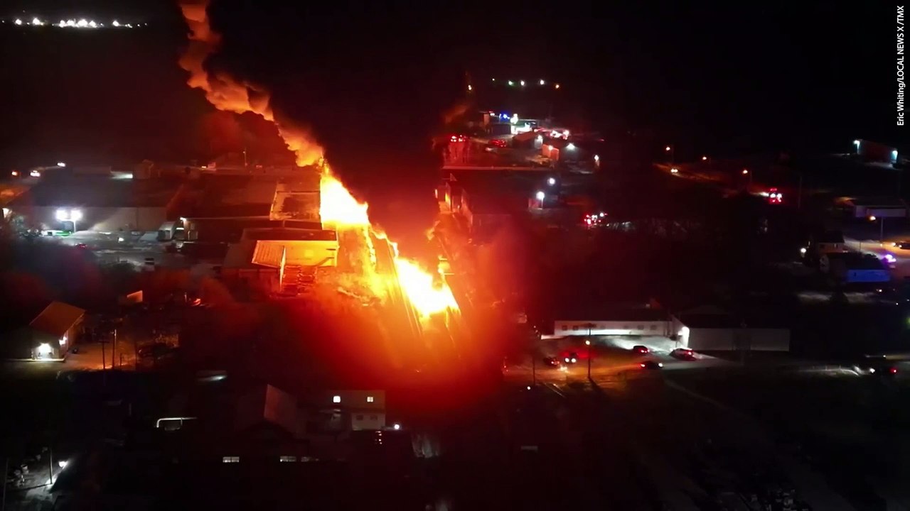 Officials urge evacuation near the Ohio train derailment, fearing an explosion