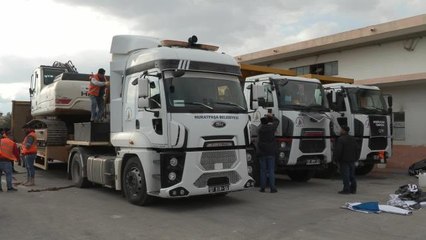 Muratpaşa Belediyesi Ekipleri, Deprem Bölgesine Doğru Yola Çıktı