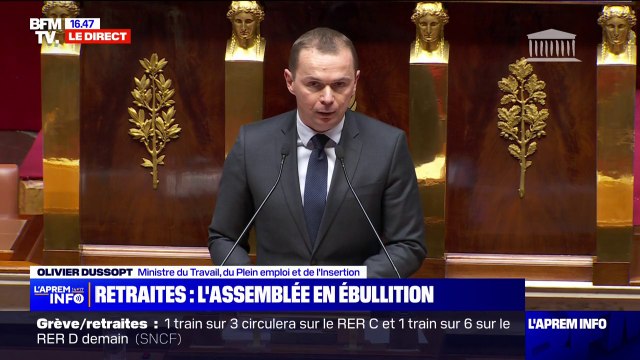 Olivier Dussopt: Je crois profondément à la réforme des retraites car je crois profondément à la légitimité des urnes
