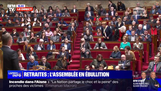 Nous ne sommes pas dans une manif', nous sommes dans l'Hémicycle de l'Assemblée nationale : Yaël Braun-Pivet hausse le ton