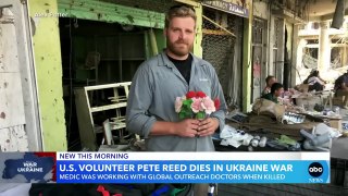 American volunteer medic killed in Ukraine - GMA