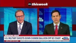 China spy balloon appearance ahead of Blinken trip was ‘not a coincidence’: Rubio l This Week