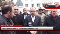 Ticaret Bakanı Mehmet Muş, Kilis’te açıklamada bulundu