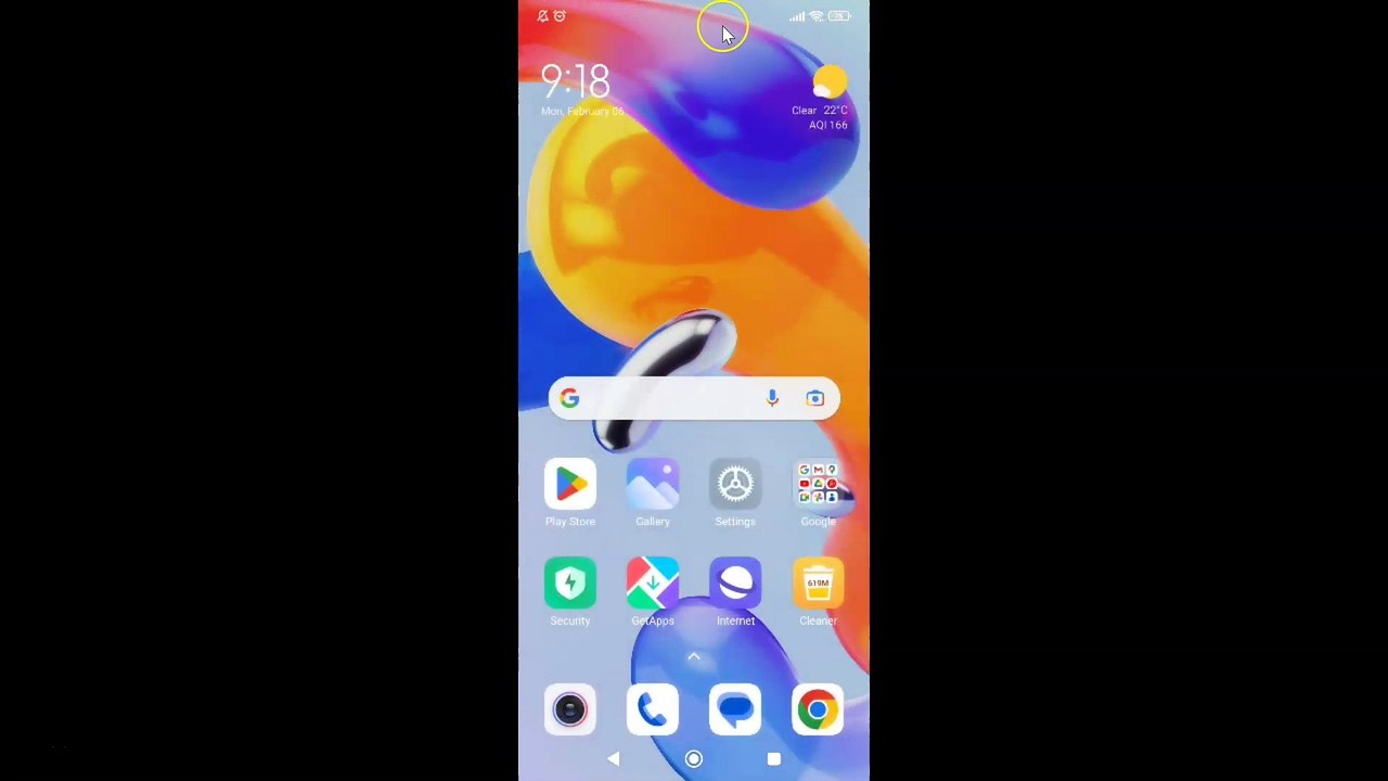 How to Show Connection Speed in Status Bar in Redmi Note 11 Pro+ 5G Phone?
