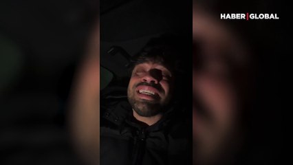 Depremin ardından gözyaşlarına boğulan Gökhan Zan'dan yardım çağrısı!