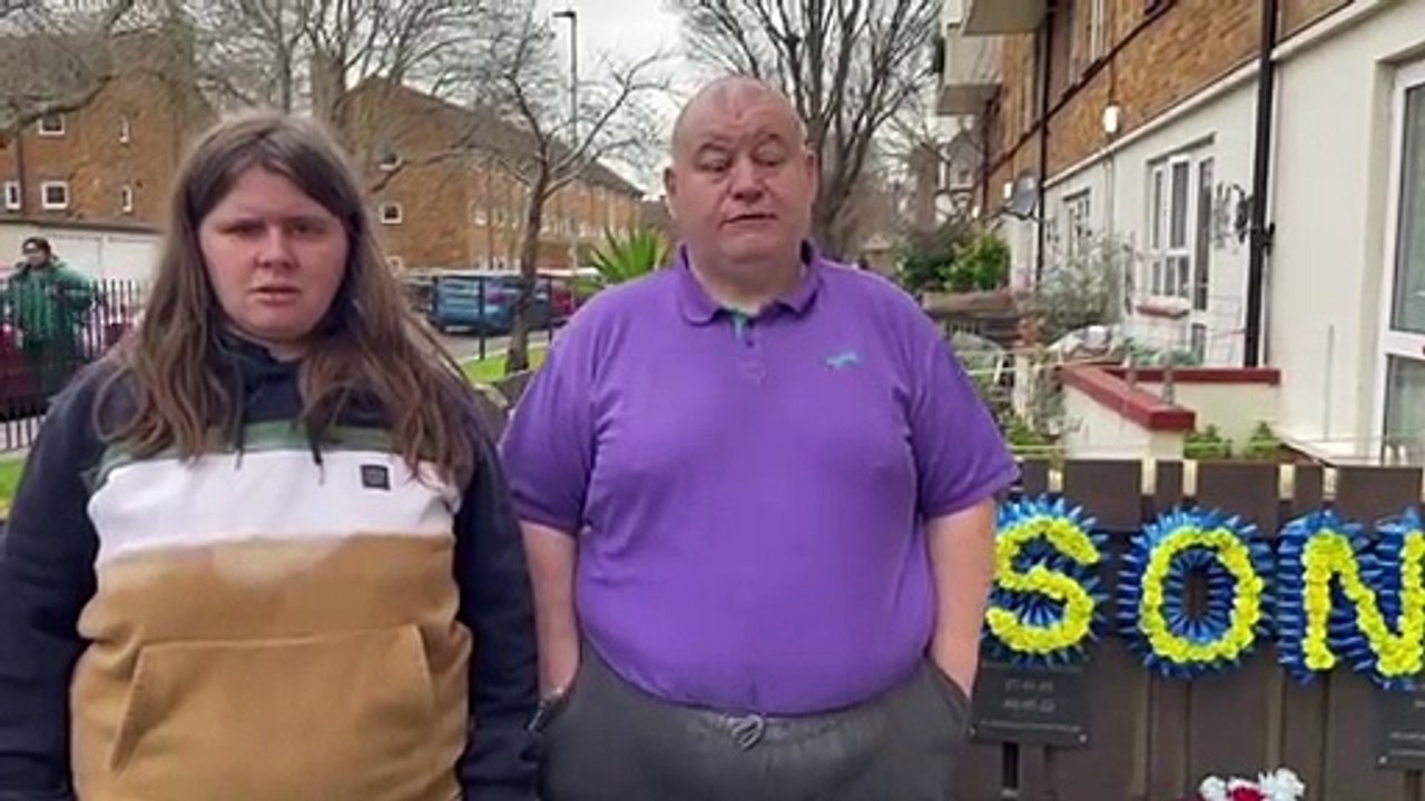 The family of Jeremie Simmons