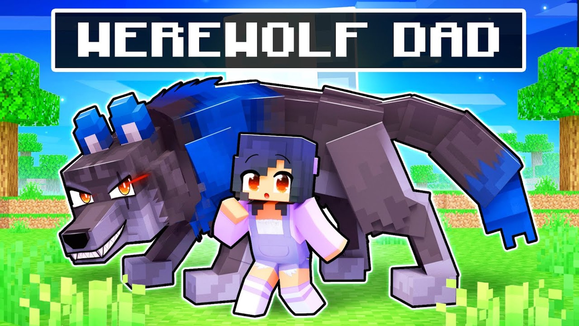 Growing Up as a WEREWOLF in Minecraft 