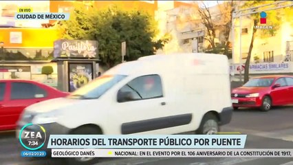 Transporte público de la CDMX modifica su horario este 6 de febrero