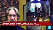Turkey, Syria deadly earthquakes: Death toll expected to rise as rescue operations continue