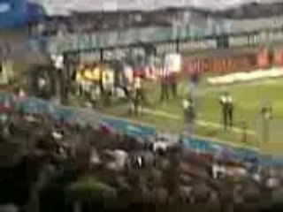 Entrée des 2 équipes