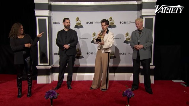 Harry Styles Grammys 2023 Full Press Room Speech