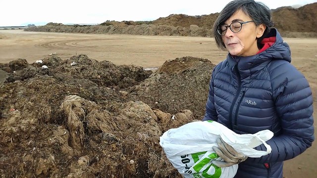 Cristina Soler, investigadora de la Universidad Autónoma de Madrid, impulsa el proyecto Algarikon para reutilizar las algas del Mar Menor.