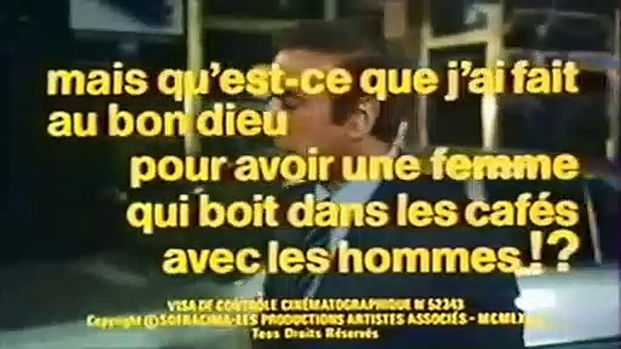 Mais qu'est-ce que j'ai fait au bon Dieu pour avoir une femme qui boit dans les cafés avec les hommes ? | movie | 1980 | Official Trailer