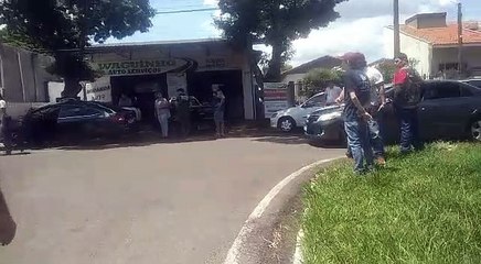 Três carros se envolvem em colisão perto da Praça Anchieta; um condutor foi socorrido