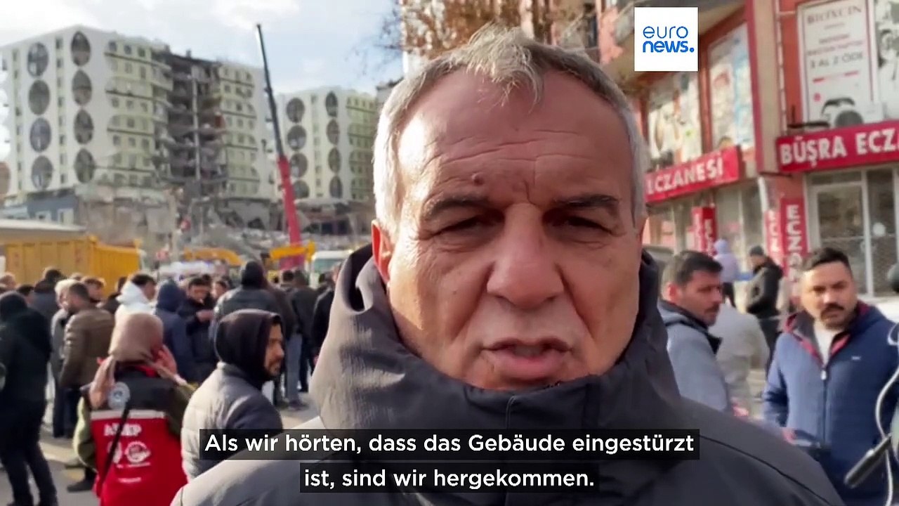 Rettungserfolg in Diyarbakır: Mann nach 14 Stunden aus Trümmern befreit