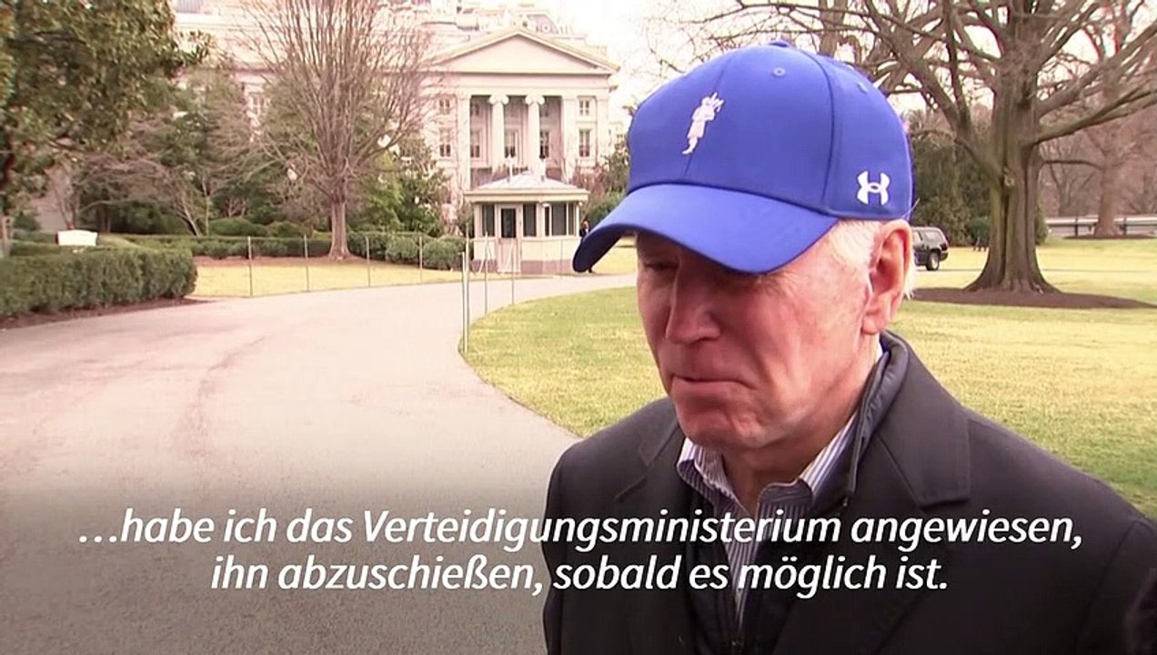 Abschuss von spionage-ballon: biden verteidigt sein vorgehen