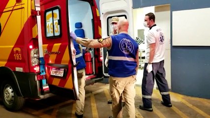 Samu precisa transferir paciente para outro hospital para que baleado seja internado no HU