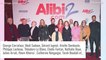 Elodie Fontan et Philippe Lacheau, Marco Verratti et sa sublime femme Jessica... les couples de sortie pour Alibi.com 2 !