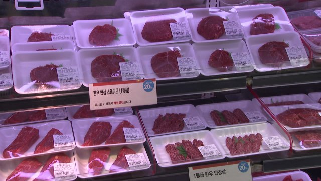 [기업] 롯데마트, 한우 할인 판매전... 농가 돕고 물가 안정 / YTN