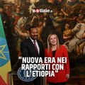Meloni incontra il premier etiope Abyi Ahmed Ali