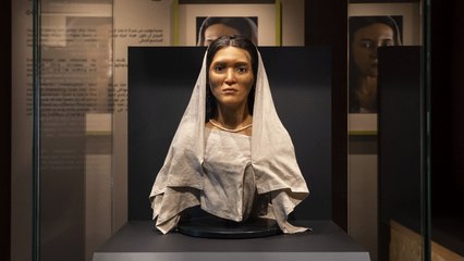 الهيئة الملكية لمحافظة العلا تعيد ترميم وجه امرأة من عصر الأنباط