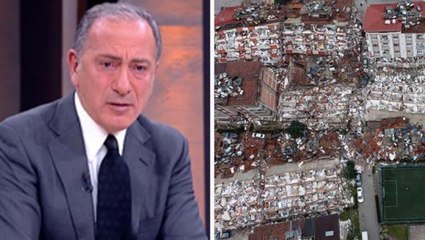 Hatay Belediye Başkanı Savaş korkunç tabloyu anlattı! Fatih Altaylı gözyaşlarını tutamadı