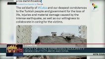 Cuba sends condolences to Syria and Türkiye, affected by powerful earthquake