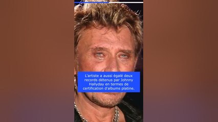 Jul rejoint Johnny Hallyday au sommet de la chanson française !