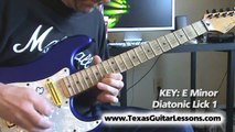 Lead Guitar Lessons Arlington Tx - Single String Metal Licks