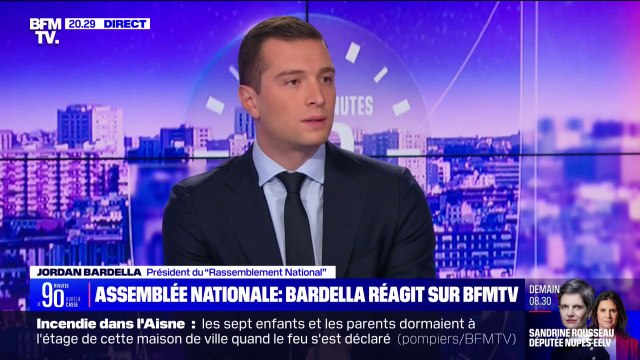 Jordan Bardella: La Nupes est la force politique complice d'Emmanuel Macron