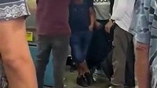 Extranjero amenazó a pasajeros del Metro de Santiago con arma de fogueo