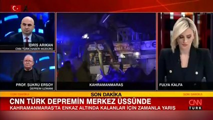 Fulya Öztürk depremin merkez üssünde