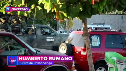 Soldados y policías blindan Acapulco por fin de semana largo