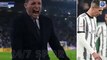 Furious Juventus boss Max Allegri RAGES at Angel di Maria for losing the ball in Coppa Italia win over Lazio... as he shouts and punches the air in anger before storming down the tunnel