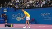 la balle de match entre Fils et Gasquet - Tennis - Open du Sud