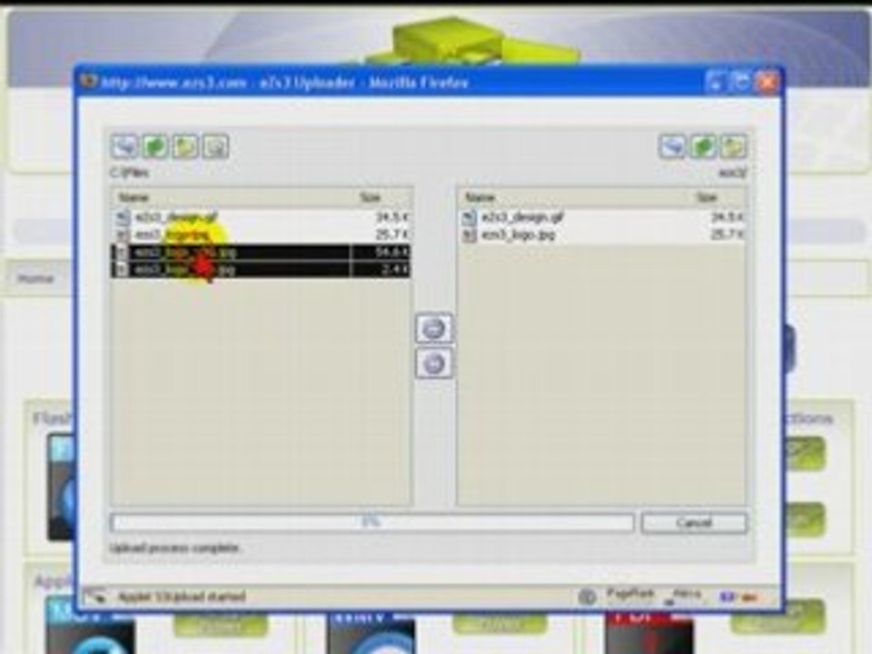 eZs3 - Upload Media Files to your Amazon S3 Hosting Account