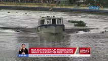 Mga alagang hayop, puwede nang isakay sa Pasig River ferry service | UB