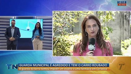 Guarda municipal é agredido e tem carro roubado na Grande Vitória