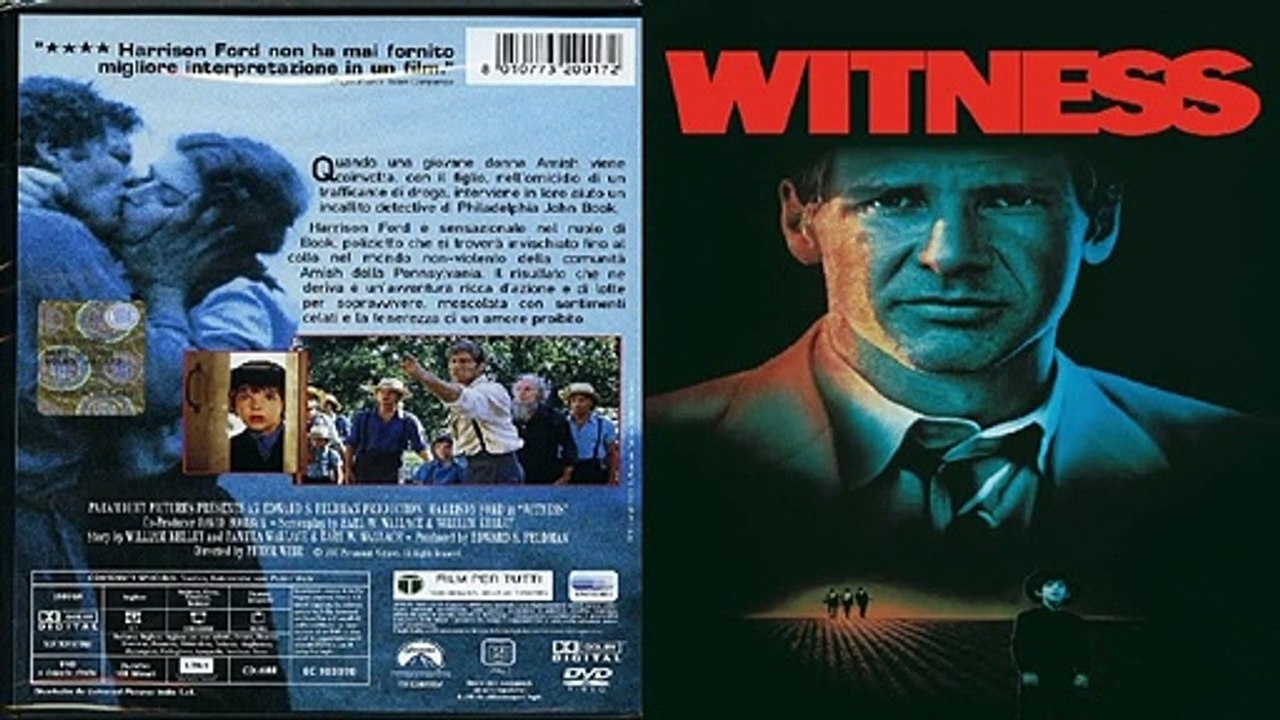 Witness - Il testimone | movie | 1985 | Official Trailer - video ...