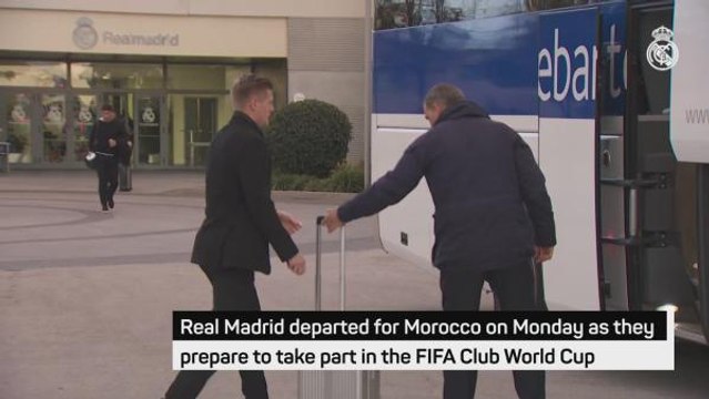 Real Madrid depart for Club World Cup quest