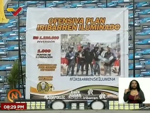 Lara| Alc. de Iribarren y Corpoelec iluminaron más de 10 mil puntos de alumbrados públicos en 2022