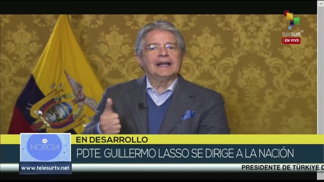 Alocución del presidente de Ecuador después de 24 horas de comicios seccionales y consulta popular