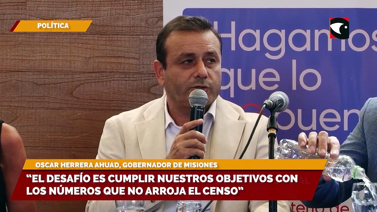 Misiones buscará obtener más fondos en área social a partir de los resultados del Censo 2022