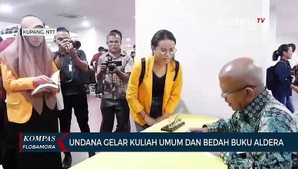 Undana Kupang Gelar Kuliah Umum dan Bedah Buku Aldera