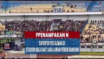 PSS SLEMAN VS PERSIB BANDUNG-Penampakan suporter PSS di Stadion GBLA Bandung