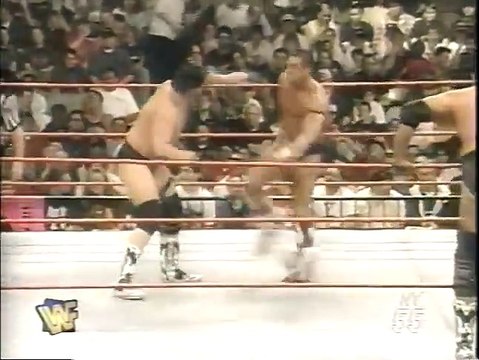 Tag Titles British Bulldog & Owen Hart vs New Blackjacks Shotgun May 3rd, 1997