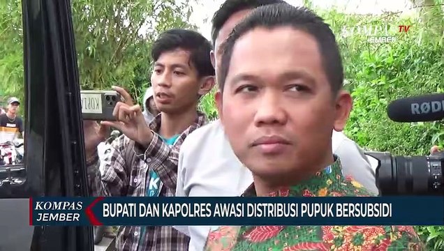 Cegah Penyelewengan, Bupati dan Kapolres Lumajang Awasi Distribusi Pupuk Bersubsidi