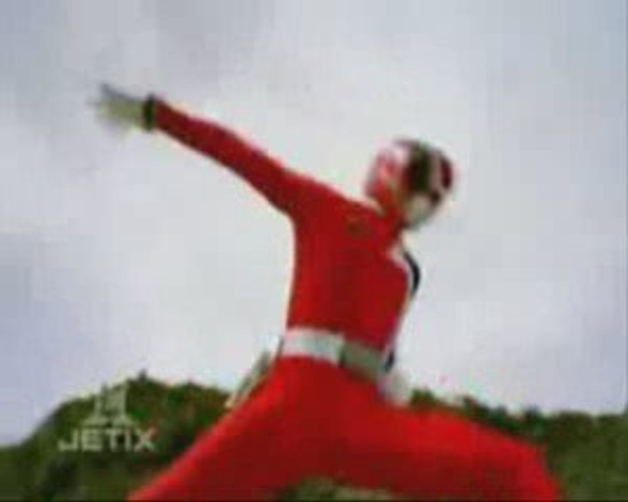 SPD Sky, Jack & Bridge Shadow & Red Rangers