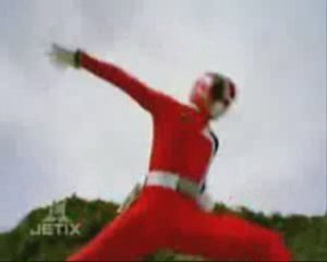 SPD Sky, Jack & Bridge Shadow & Red Rangers