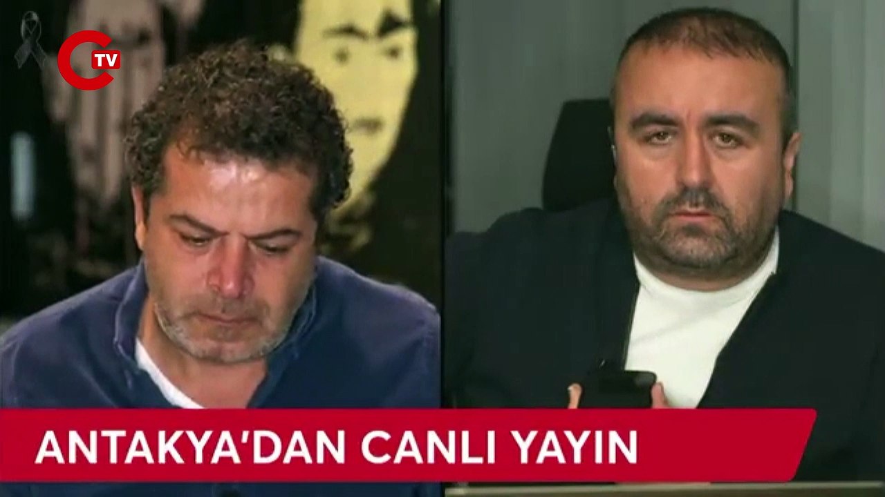 Cüneyt Özdemir'in yayınına bağlanan kadın gözyaşlarıyla anlattı: Artık Antakya yok, Hatay yok